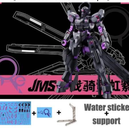Mô Hình Lắp Ráp JMS HG WFM 1/144 Schwarzette Purple Witch From Mercury (Tặng kèm base+Decal nước) 1002