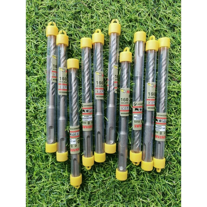   Combo 5  Mũi Khoan Bê Tông Avatar Phi 6x110mm 6x160mm 8x110mm 8x160mm 10 12 14 16 