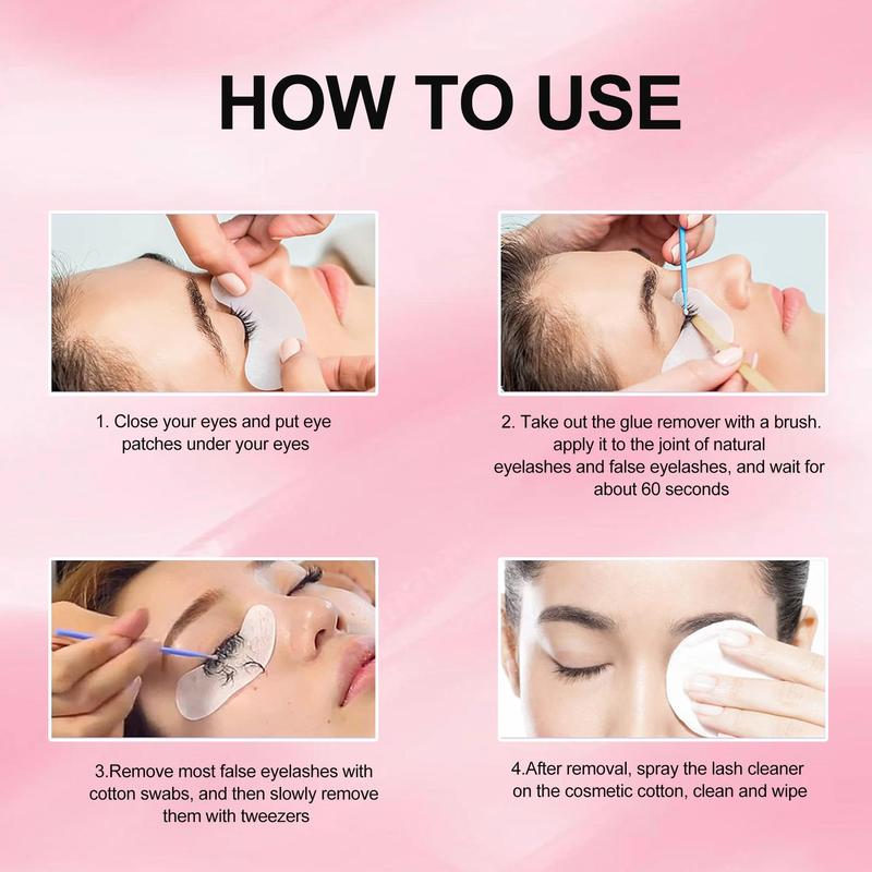 Product Introduction of Individual Cluster Lashes Glue, 1 Count DIY Lash Extension Glue, Sensitive Eyelash Extension Glue, Self Application Eyelash Adhesive 19