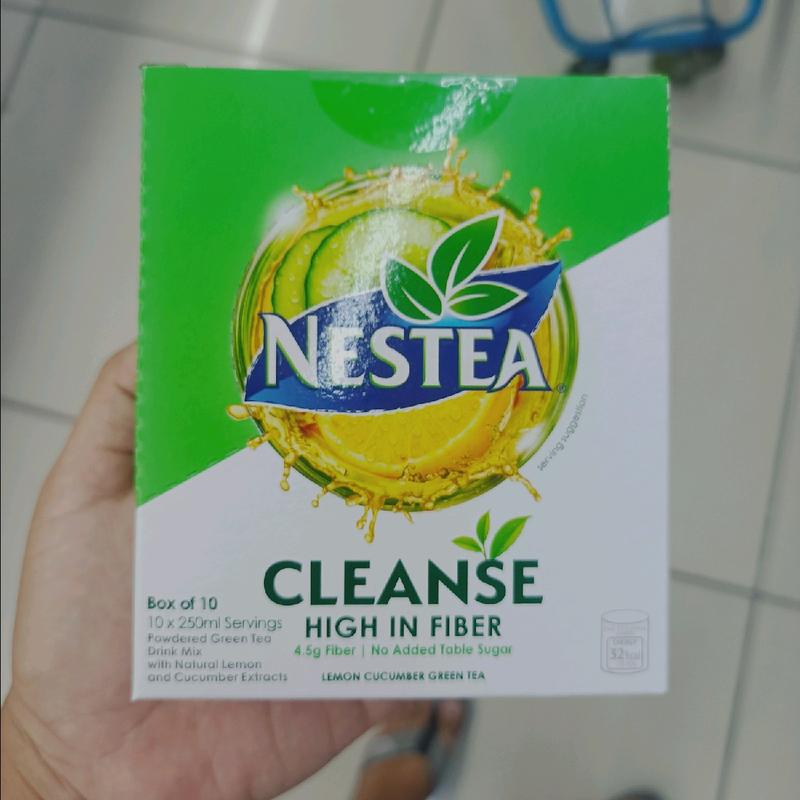 Nestea Cleanse High in Fiber 10x 250ml Beverage Juice Sachet - TikTok ...