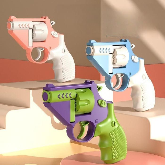 Jual (COD) Revolver Mainan Baru 2025, Mudah Menghilangkan Stres Dan ...