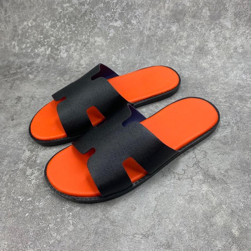 Dép Chữ H Quai Ngang Sang Trọng Dễ Phối Đồ - DéP Slipper Đế Bằng Cao Su Sandal Đồng Quai Da - Size 38-43 3