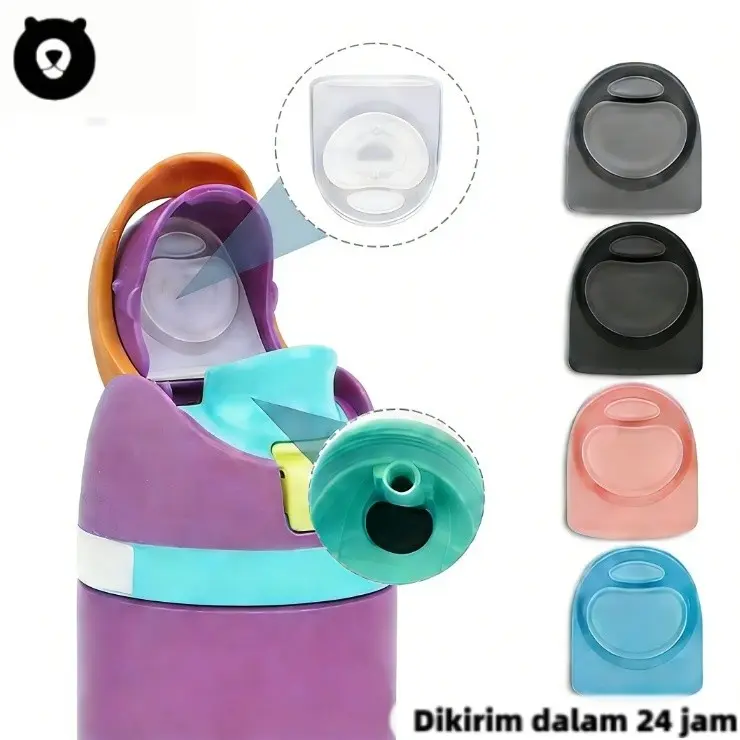 Segel Karet Pengganti Owala Freesip - Penutup Botol Silikon Anti Tumpah 19/24/32/40 Oz