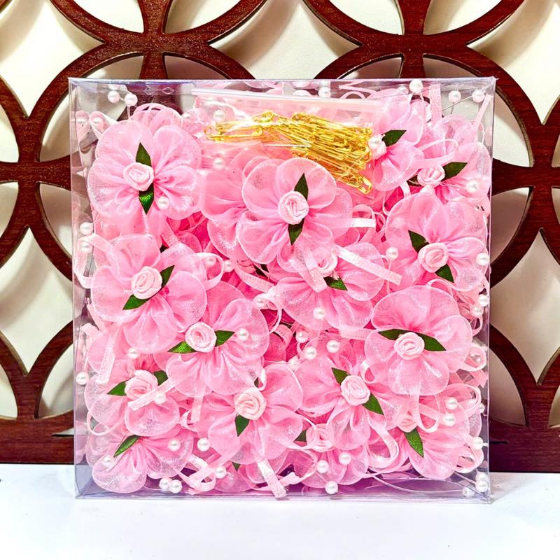 HOA CÀI ÁO ĐÁM CƯỚI HAI HỌ CHO KHÁCH - HỘP GẦN 50 CÁI/100 CÁI