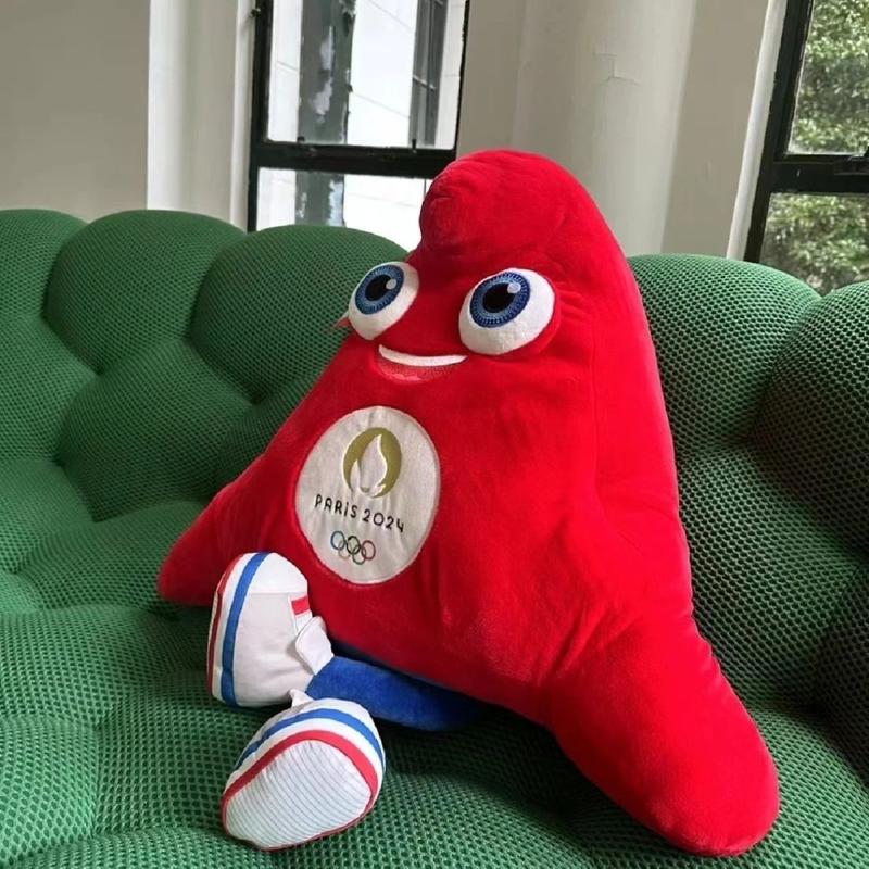 Product Introduction of 2024 Paris Olympic Games Mascot Freehot Freegia Hat Cute Doll Plush Toys Doll 3