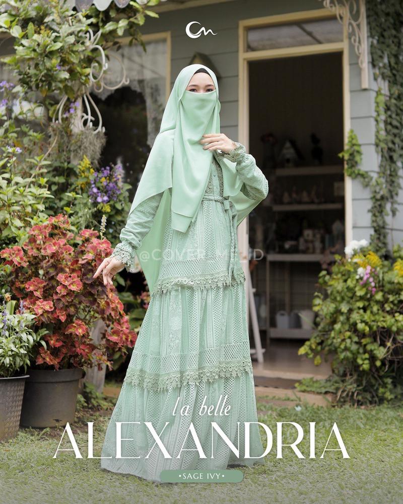 Product Introduction of LA BELLE ALEXANDRIA DRESS COVERME ID  dress brukat 5