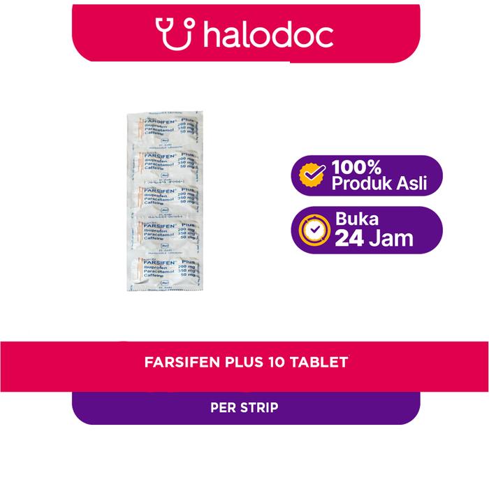 Gambar Farsifen Plus 10 Tablet - Halodoc dari Apotek Karangkajen Mergangsan DIY Kota Yogyakarta Tokopedia