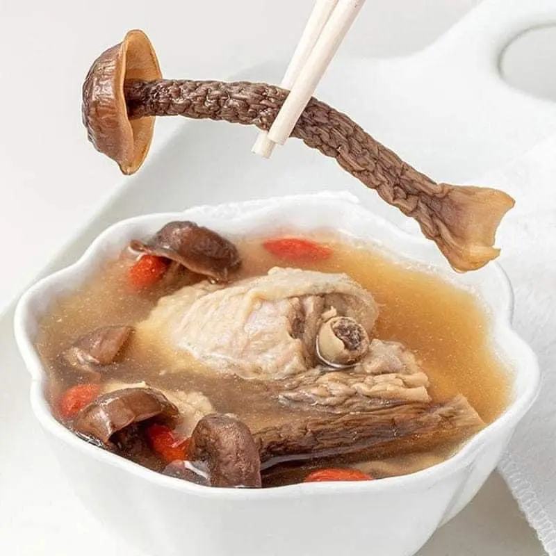 100g Nấm Lộc Nhung Khô Cao Cấp - Nguyên Cây, Không Vụn - Nấm Quý Nấu Canh, Bồi Bổ Sức Khỏe 1