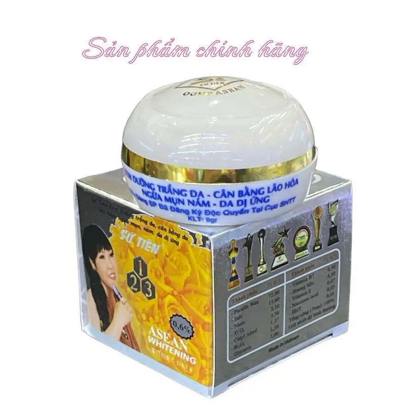 Kem Sứ Tiên Màu Trắng Chính Hãng 0