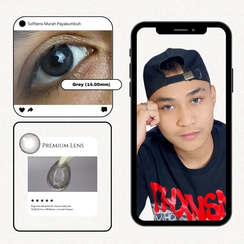LENSA KONTAK 14.00 ALA ARTIS KPOP 0