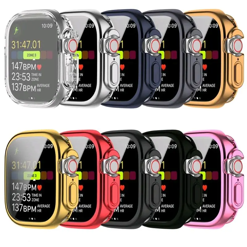 Casing Pelindung Bahan TPU Apple Watch Ultra 49mm 5