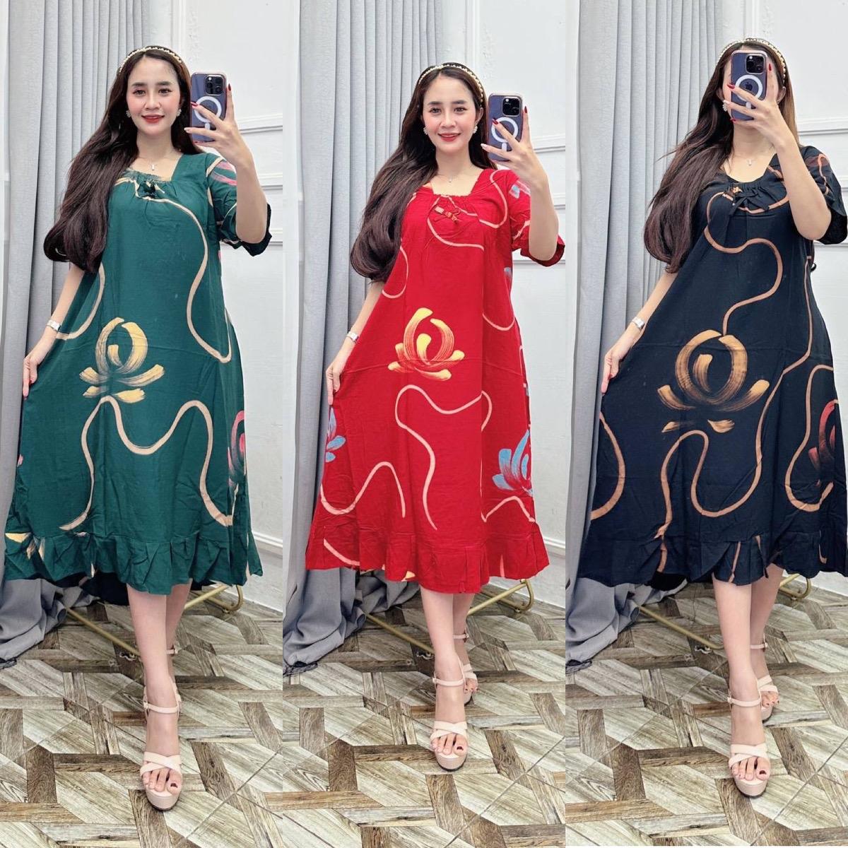 DASTER KARET REMPEL (JUMBO) LD120 Rayon Wanita