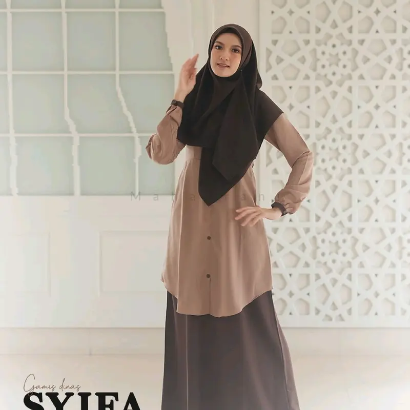 COD Seragam Dinas Pramuka Wanita Muslimah Terbaru By Maharani Baju Dinas Pramuka Gamis Muslimah Busui Dress Seragam Dinas Wanita Pramuka Pns Pdh Wanita Nyaman Bahan Crepe Jatuh Murah Nyaman Seragam Pramuka Wanita Guru Seragam Pramuka Guru Wanita Gamis 6