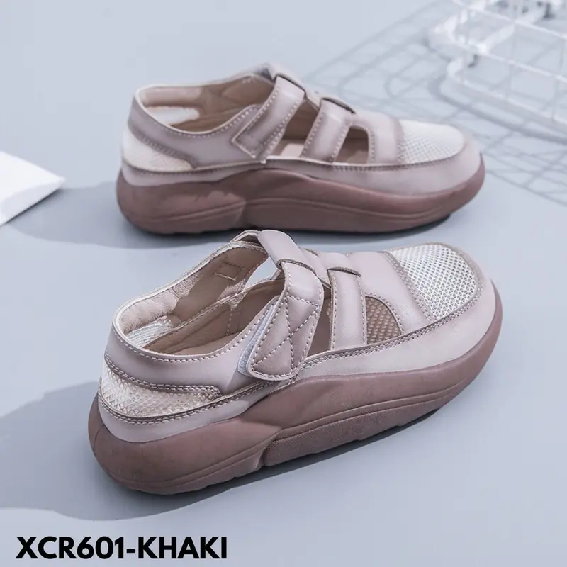 Gypsy - Summer Korean New Mesh Sepatu Sneakers Runner Wanita Slip On  Sneaker XCR601 5