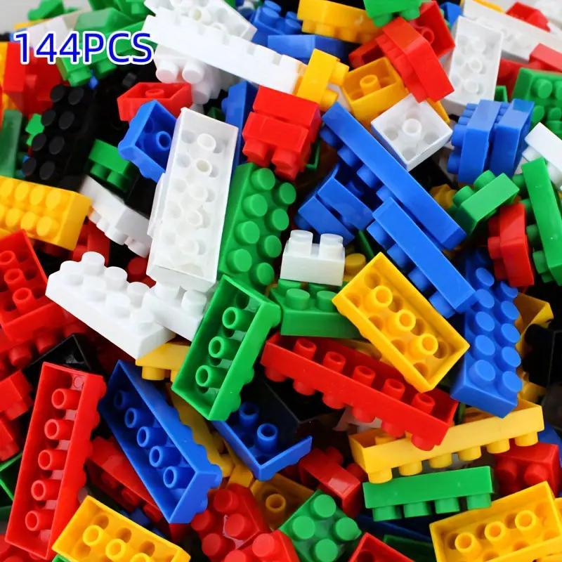 Building Blocks Toy (1 Set), Small Particle Building Blocks, Various Shapes, Free Assembly Learning Toys Decoration, Party Favors, Birthday Gifts 4