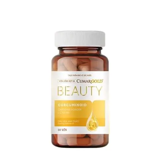 Viên uống đẹp da Cumargold Beauty, giảm nám, căng mịn, sáng hồng da