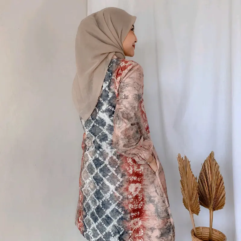Alesha Tunic Lidya Batik Sasirangan Tunik Wanita 8