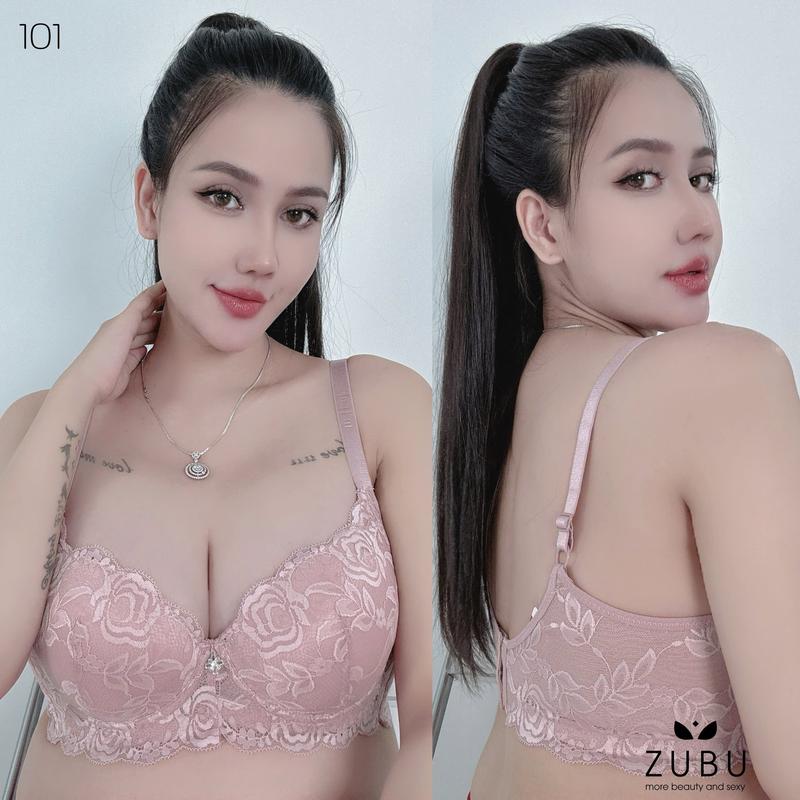 [101] Áo bigsize ren hoa hồng có gọng che mỡ lưng mỡ nách 1