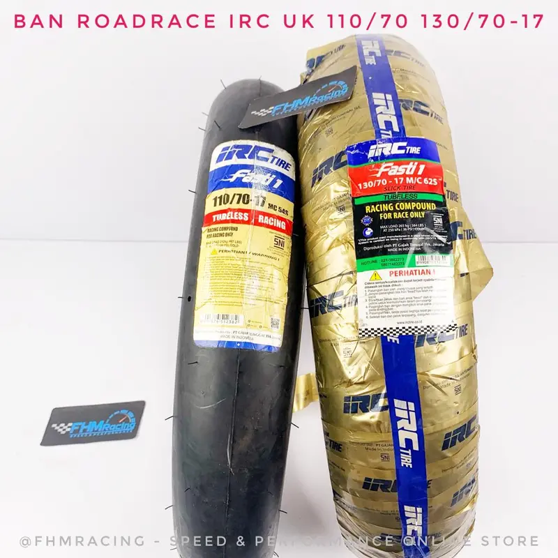 Ban Roadrace IRC uk 110/70 130/70 - 17 0