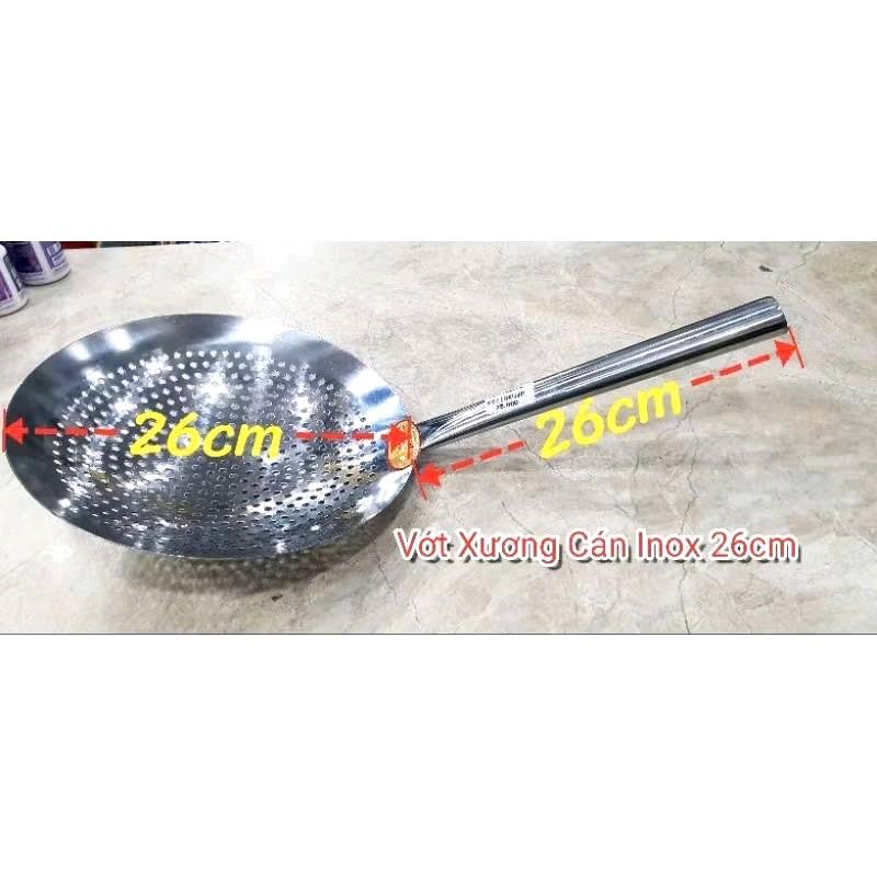 Vợt Vớt Xương, Vợt Chao Xương Inox 304 Dày Dặn Nguyên Khối Chuyên dùng cho nhà bếp, nhà hàng khách sạn 2