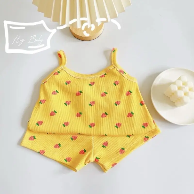 set bộ 2 dây cho em bé gái xinh đẹp