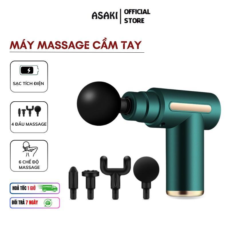 Product Introduction of MÁY MASSAGE CẦM TAY 802, Máy massage cầm tay mini đấm lưng mát xa trị liệu cổ vai gáy 4 đầu 6 chế độ 12