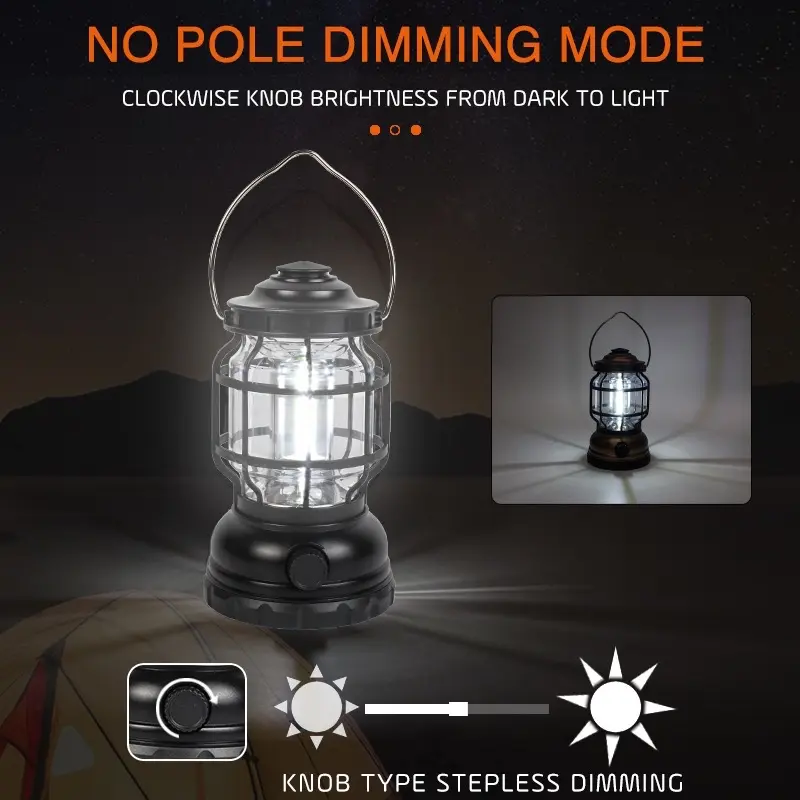 LAMPU LENTERA LED CAMPING LAMP 3 COB LAMPU LENTERA CAMPING TENT LED TIPE 2021 4