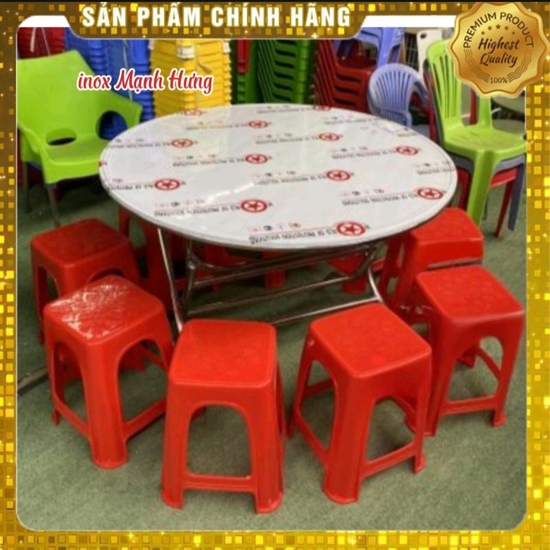(GIÁ SẢN XUẤT) Bàn tròn ghế nhựa Việt Nhật 0