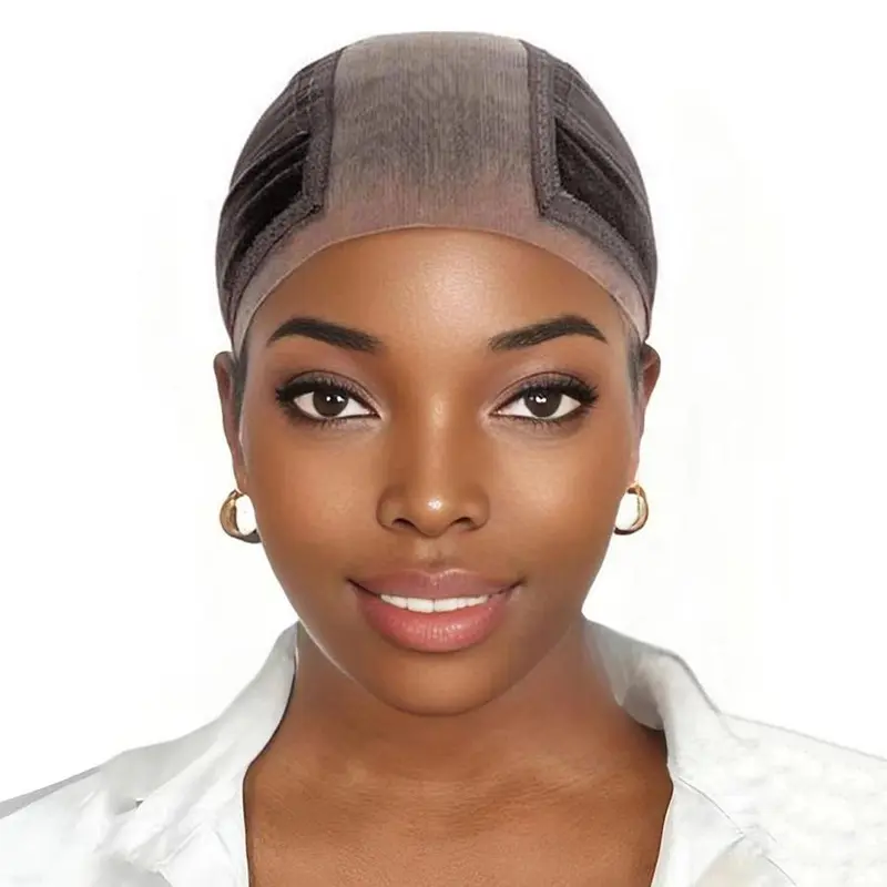 Lace Grip Wig Cap for Women, Non Slip Wig Gripper for Keeping Wigs in Place, Adjustable Wig Cap with Grip Headband, Heatless Styling Tools for Synthetic Hair Extensions, Hair Wigs, Hair Products, Toupee, Pre Bonded Extensions, Clip Hair Extensions 0