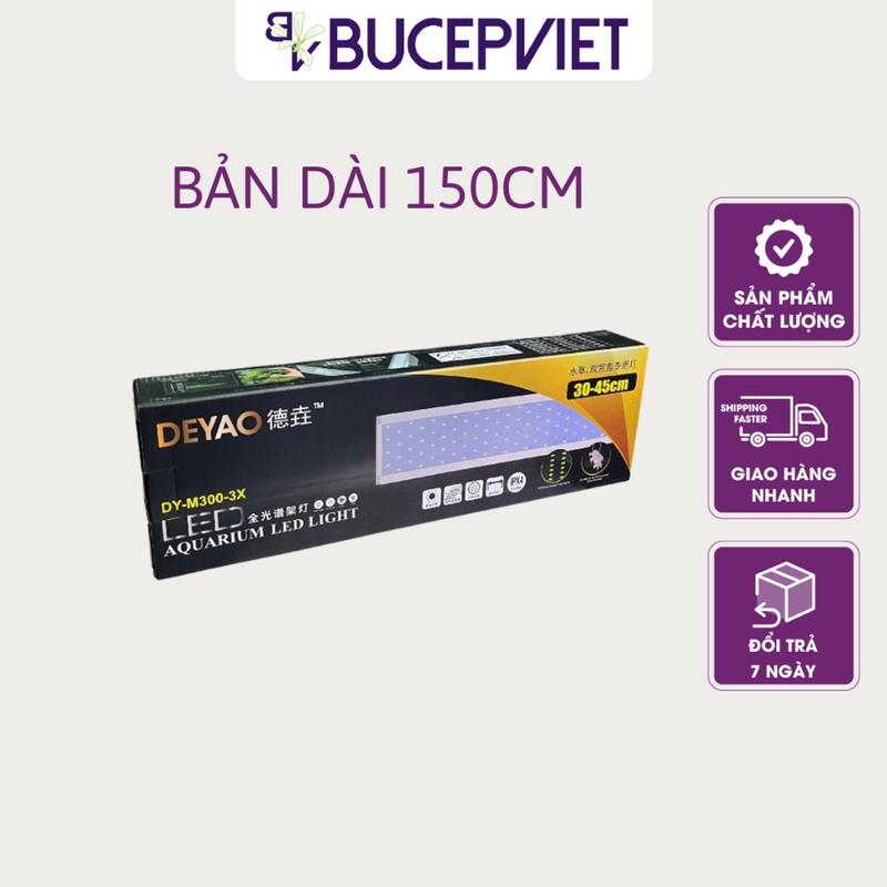 Đèn thủy sinh Deyao 150cm - Series RGB 3 in 1 đỏ cá không đỏ nước rọi