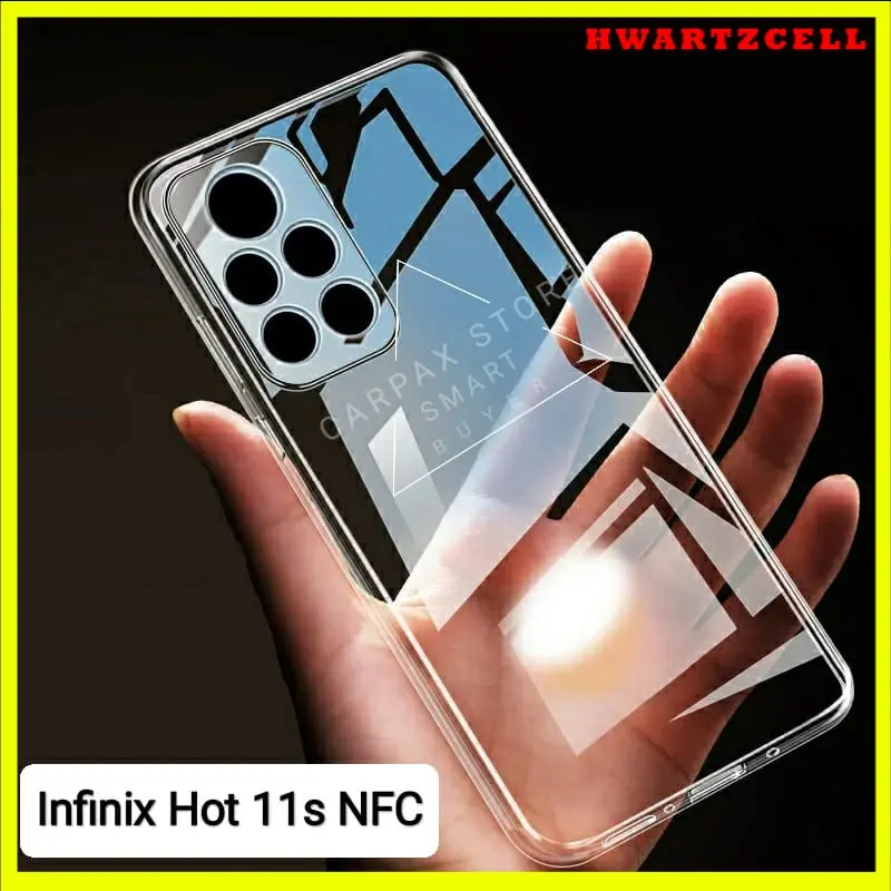 Case INFINIX HOT 11s NFC Softcase Clear HD Transparant Camera Protect Flexible Tpu CCPC ORIGINAL 0