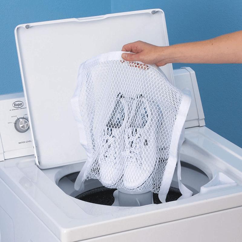 Laundry Mesh Shoe Bag, Sneaker Wash & Dry Net Bag for Dryer, Shoe Storage Bag for Washing Machine, Household Items, Home Goods, Laundry Products 4