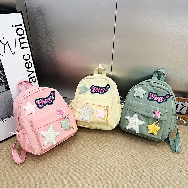 Beruangshop Tas Ransel Wanita Tas Sekolah Backpack Fashion Bag Jepang Ins Lucu Tas Canvas Tas Wanita Tas Ransel Tas Casual Tas Kuliah Tas Lucu Backpack Tas Sekolah
