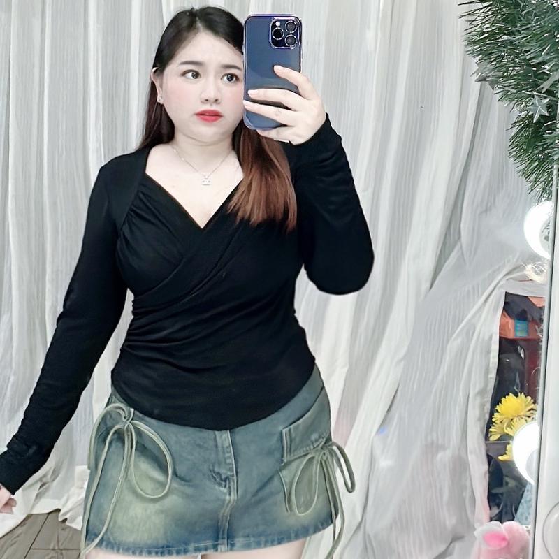 Bigsize ÁO NHŨ ÁNH KIM BIGSIZE 60-90Kg by Linh Nguyễn Ôm gọn Nữ