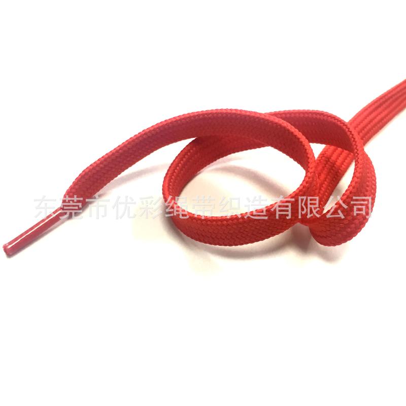 Product Introduction of Factory Sample Polypropylene/Nylon/Polyester 5mm-20mm Colorful Braided Flat Rope for Processing Shoelaces and Clothing Cotton Rope 24