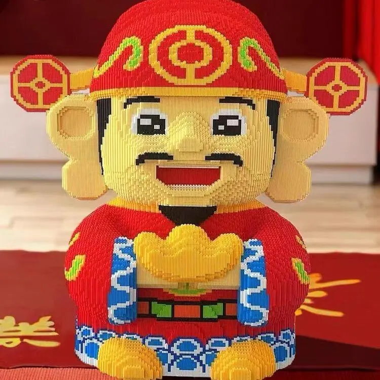 Khối Xây Dựng Lego, Thần Khổng Lồ Của Sự Giàu Có, Hàng Mới Về Năm 2024, Tương Thích Với Lego, Đồ Chơi Dành Cho Người Lớn, Lắp Ráp Khó, Thích Hợp Cho Lễ Hội, Đồ Trang Trí, 2024 3
