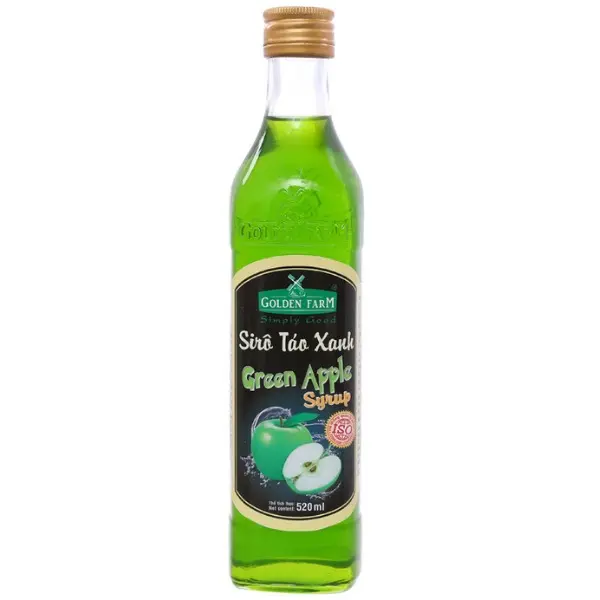chai chiết lẻ Siro Golden Farm chai 120ml dùng làm bánh, kem, kẹo dẻo, thạch, mojito 5