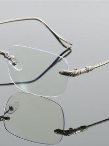 Lentes de estilo simple y color liso sin montura, Lentes de moda para mujeres y hombres, Lentes de moda para el trabajo, Decoración de ropa diaria
