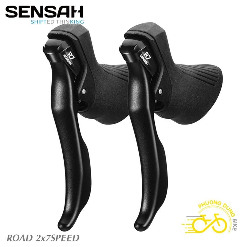  Tay đề lắc xe đạp SENSAH R7 2x7 Speed - Chính Hãng 