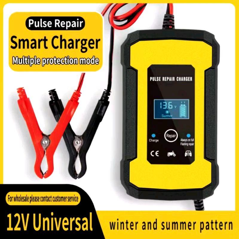 Sạc Bình Ắc Quy Chính Hãng Cho Xe Máy Xe Điện Xe Oto 12V Tự Ngắt Khi Đầy Phụ Kiện Bình Acquy