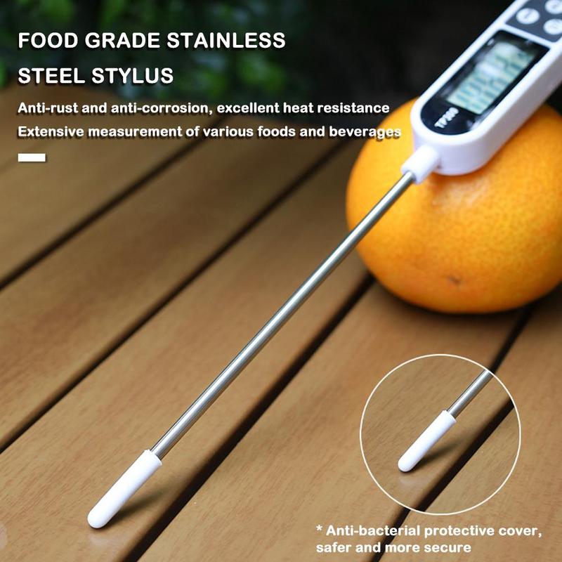 Product Introduction of Kitchen Digital Food Thermometer Meat Cake Milk BBQ Cooking Household Thermometer Probe Gauge Electronic Oven Tool 49