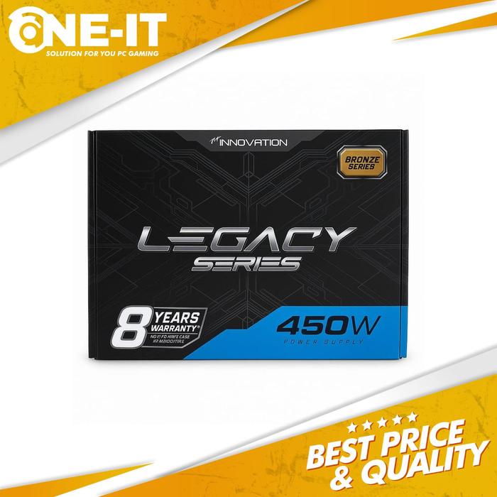 Gambar Power Supply INNOVATION 450W 80+ Bronze PSU PC Garansi 8 Tahun dari ONE IT EXPERT Kota Surabaya Tokopedia