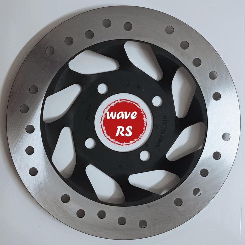 Đĩa Phanh Xe Wave RS 100/ Future 2/ Funeo đời đầu /RSX đời đầu (4 Lỗ - Đĩa Lõm) Hàng Loại 1  Inox Phụ Tùng Phụ KIện