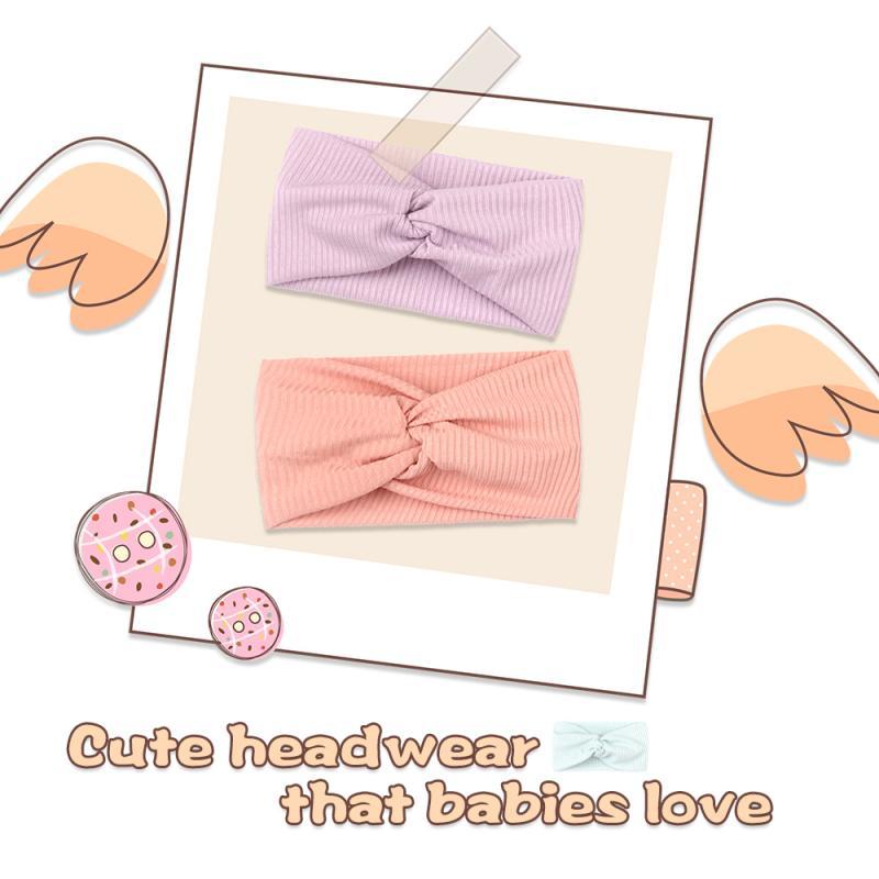 Product Introduction of Spring Summer Baby Headband Solid Color Stretch Elastic Comfortable Fashion Headwear For 0-4 Years Baby Girls Hair Accessories 18