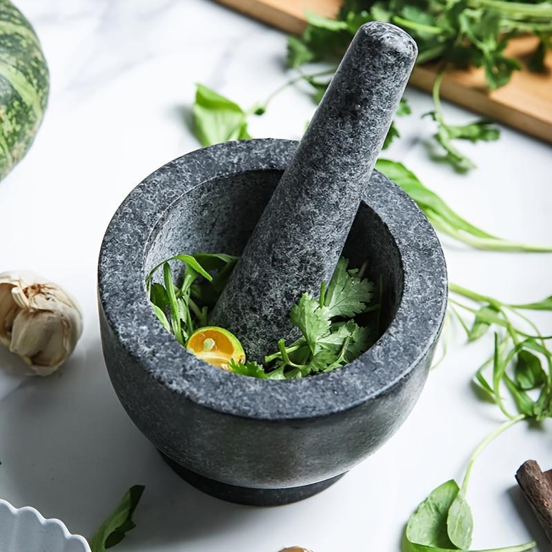 Multifunctional Grinding Bowl Set, 4 Counts Kitchen Garlic Mash Artifact, Sushi Spice Grinder, Pepper Chili Crusher, Household Commercial Grinding Tools, Seasoning 5