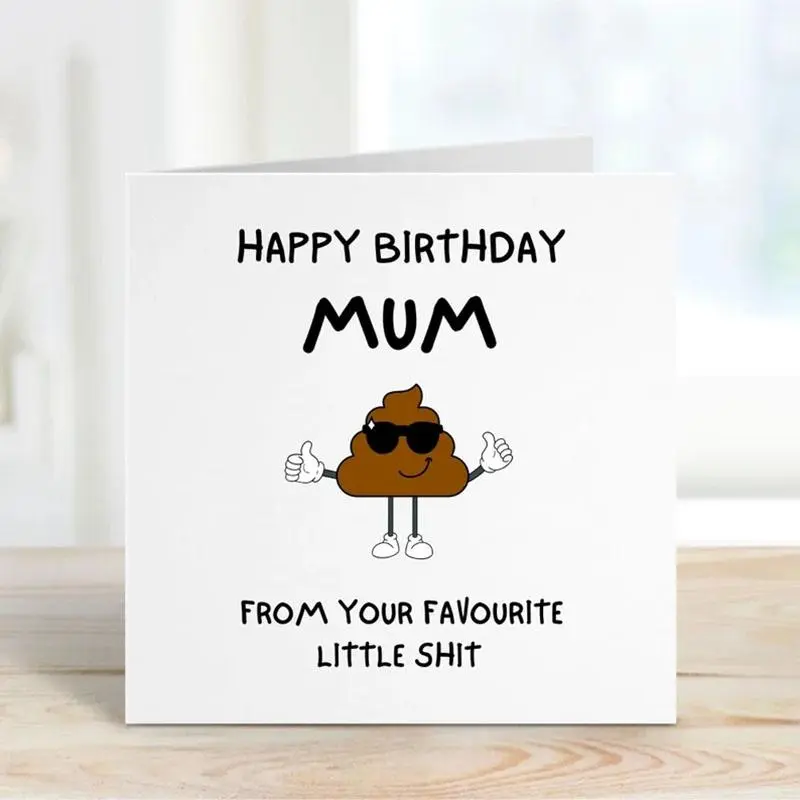 Funny Birthday Card for Mum, Happy Birthday Mum Card, Mums Birthday Card Funny, Birthday Gift for Mum, Funny Birthday Card Mum