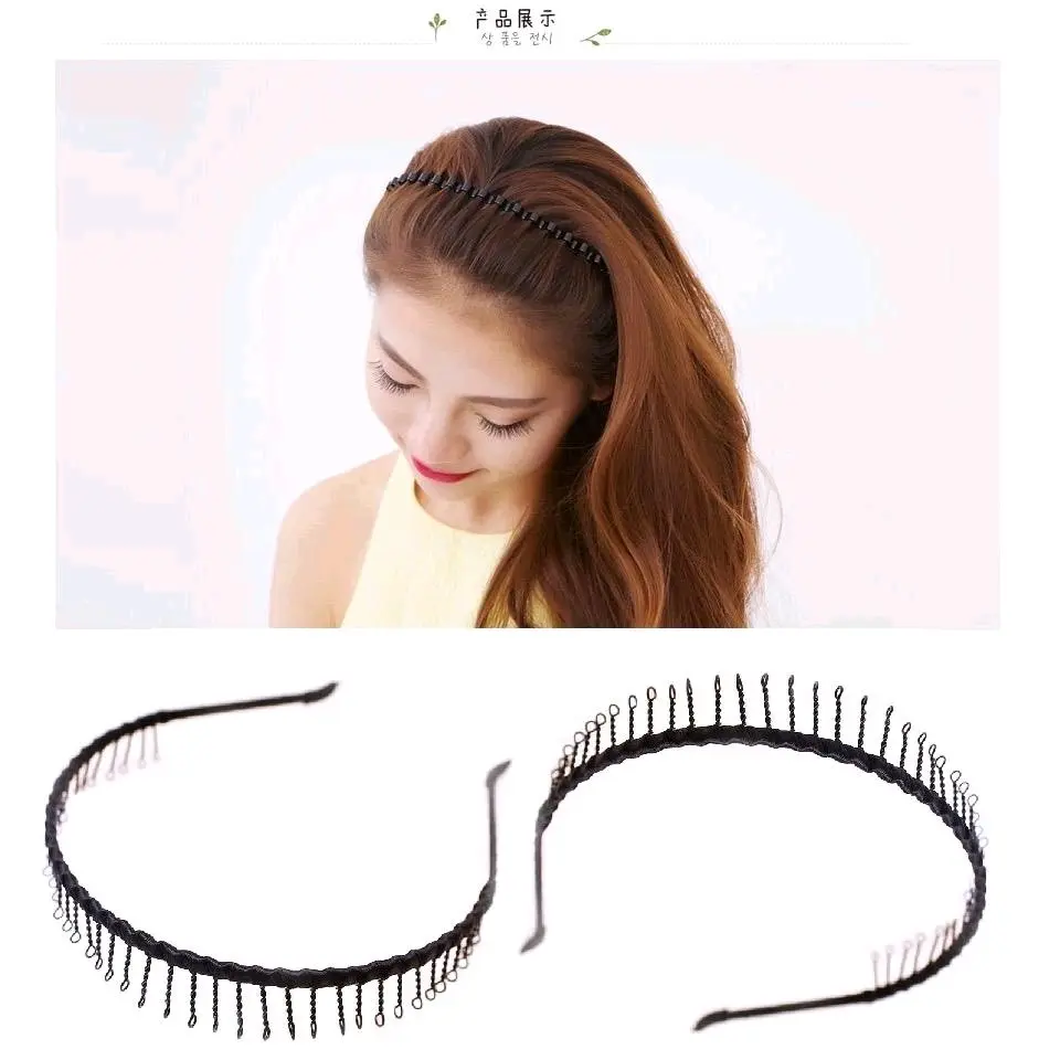 Bando kawat hitam model sisir