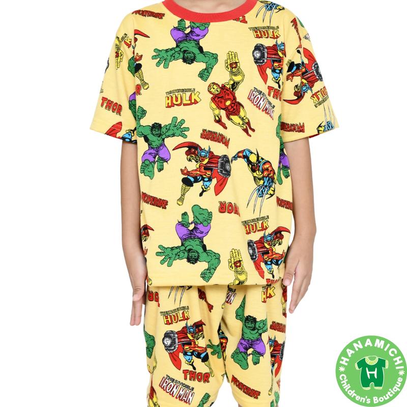 Kiminori RINE.ST Setelan Baju Anak Lengan Pendek Celana 6