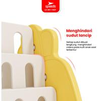 Gambar MOLION SNI Book Organizer Rak Penyimpanan Buku Tempat Buku Anak 3 Bagian Rak Simpan Buku Kuda Kudaan Prosotan Plastik Lemari LX 001-M1507 - 1507KNG dari Speedshome Kab. Tangerang 4 Tokopedia