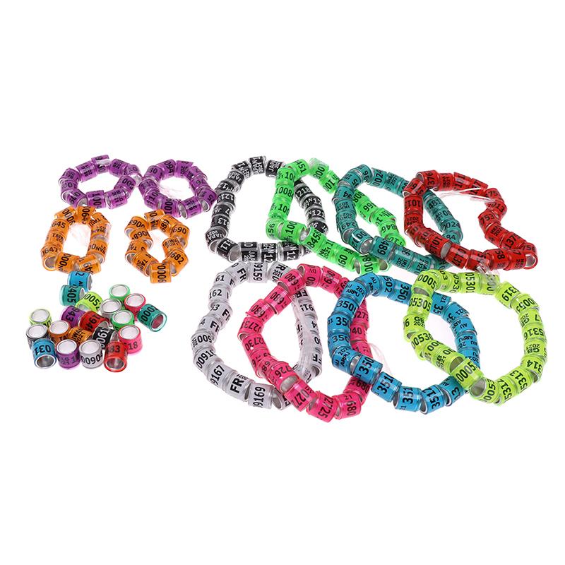 Product Introduction of 20 pcs Pigeon Foot Ring With Word Earrings 2023 Multicolor Bird Tools 15